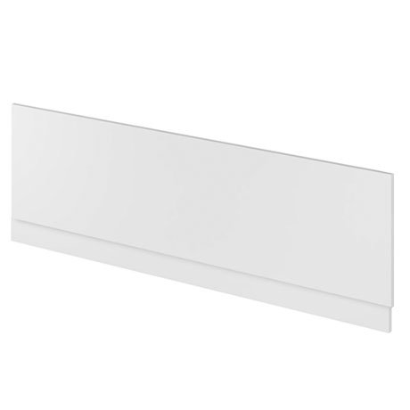 Hudson Reed Gloss White 1700 Front Straight Bath Panel - OFF177