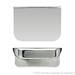 Hudson Reed 500x255mm Gloss Grey Compact Vanity Unit profile small image view 2 