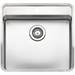 Reginox Ohio 50x40 1.0 Bowl Stainless Steel Kitchen Sink with Tap Ledge profile small image view 2 