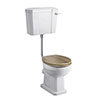 Old London Richmond Low Level Comfort Height Traditional Toilet profile small image view 1 