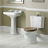 Old London Richmond Close Coupled Traditional Bathroom Suite profile small image view 1 