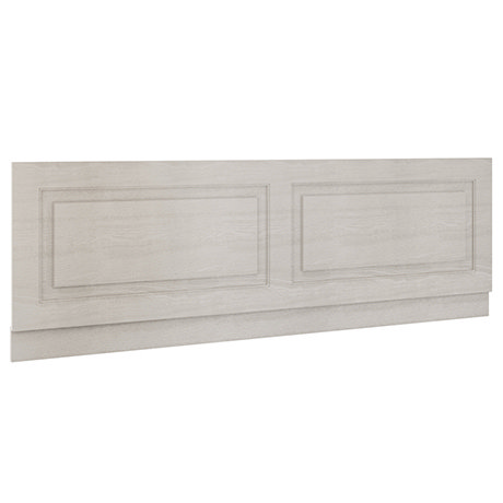York 1700mm Grey Traditional Front Bath Panel & Plinth