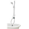 Aqualisa Optic Q Smart Shower Exposed with Adjustable Head and Bath Filler profile small image view 1 