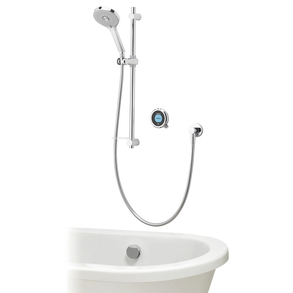 Aqualisa Optic Q Smart Shower Concealed with Adjustable Head and Bath Filler