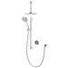 Aqualisa Optic Q Smart Shower Concealed with Adjustable and Ceiling Fixed Head profile small image view 2 