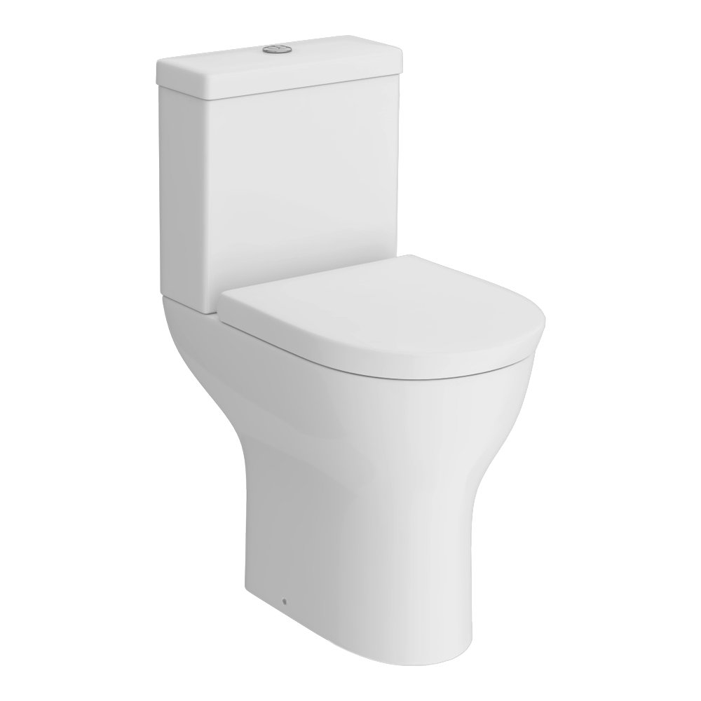 Orion Modern Comfort Height Rimless Toilet + Soft Close Seat