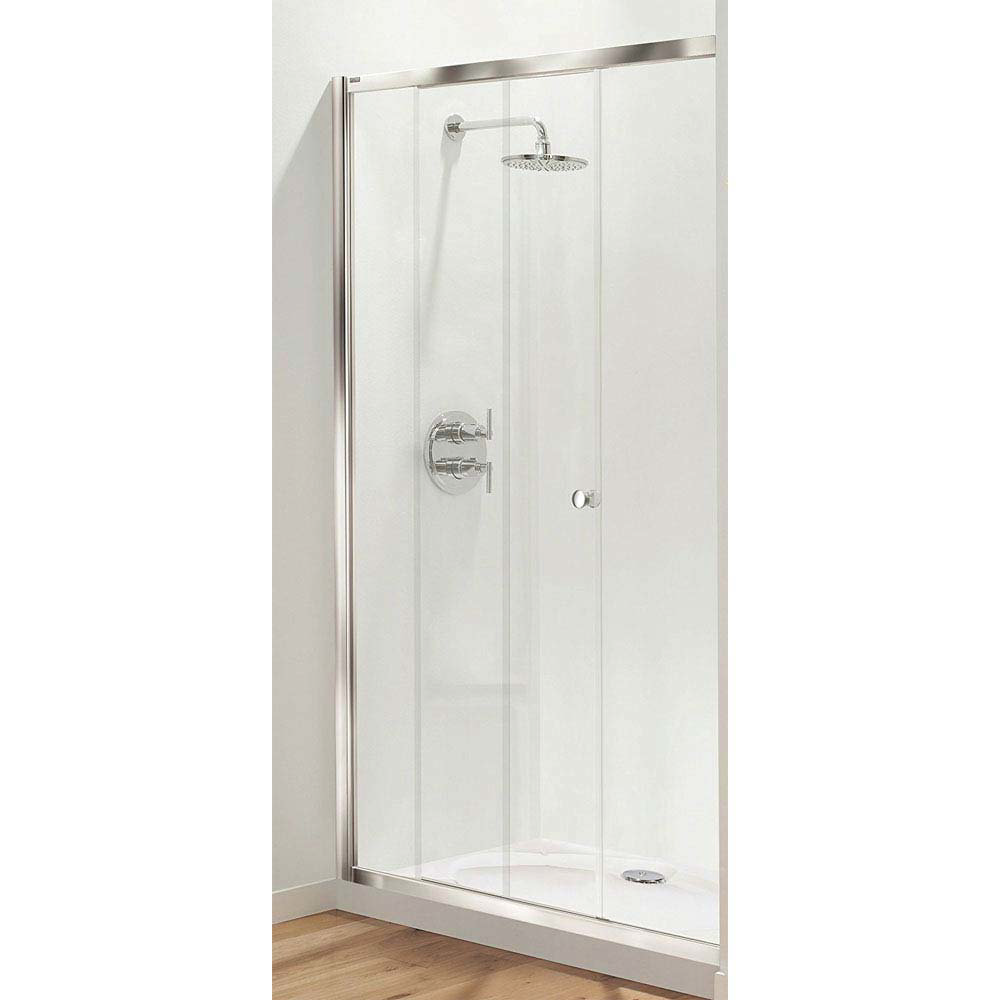 Coram Optima Sliding Shower Door (1200mm Chrome) OSL12CUC
