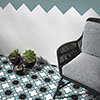 Otley Patterned Wall and Floor Tiles - 200 x 200mm Small Image