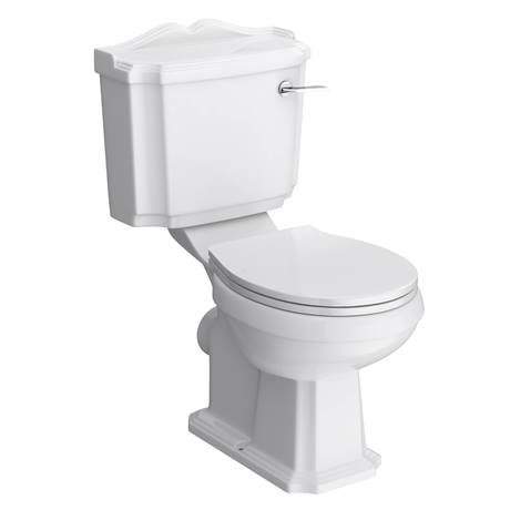 Oxford Traditional Toilet with Soft Close Seat - Various Colour Options ...