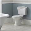 Old London Chancery Traditional Close Coupled Toilet with Ceramic Lever Flush profile small image view 2 