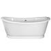 Old London Greenwich 1740 x 800mm Double Ended Slipper Freestanding Bath - LDB002 profile small image view 3 
