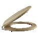 Old London - Natural Walnut Soft Close Toilet Seat (For Chancery Toilets) - NLS598 profile small image view 2 