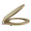 Old London Natural Walnut Wooden Soft Close Seat For Richmond Toilets - NLS599 profile small image view 2 