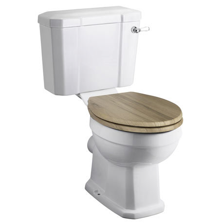 Old London Richmond Close Coupled Traditional Toilet + Soft Close Seat