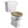 Old London Richmond Close Coupled Traditional Toilet + Soft Close Seat profile small image view 1 