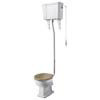 Old London Richmond High Level Traditional Toilet + Soft Close Seat profile small image view 1 