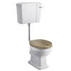 Old London Richmond Low Level Traditional Toilet + Soft Close Seat profile small image view 1 