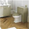 Carlton Traditional Back To Wall Pan (Excluding Seat) - NCS806 profile small image view 2 