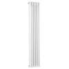 Old London - White Clarendon Radiator - 1500 x 291mm - LDR014 profile small image view 1 