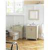 Old London - 600 Traditional 2-Door Basin & Cabinet - Stone Grey - LDF403 profile small image view 3 