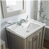 Old London - 600 Traditional 2-Door Basin & Cabinet - Stone Grey - LDF403 profile small image view 2 