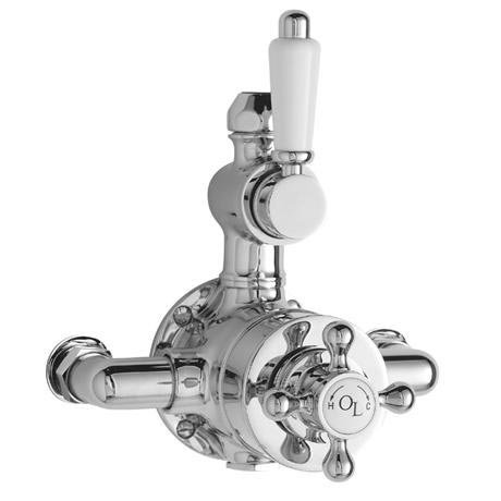 Old London - Chrome Traditional Twin Exposed Valve - LDNV11