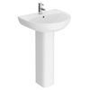 Orion Basin with Full Pedestal (555mm Wide - 1 Tap Hole) profile small image view 1 