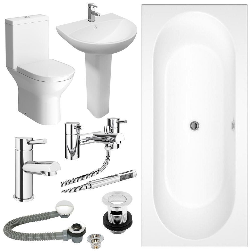 Orion Complete Bathroom Suite Package at Victorian Plumbing UK