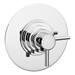 Orion Dual Thermostatic Exposed Shower Valve - Chrome profile small image view 2 