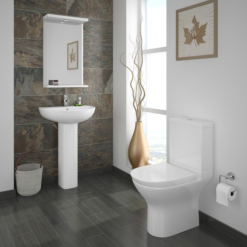 Orion 4Piece Bathroom Suite Available From Victorian Plumbing.co.uk