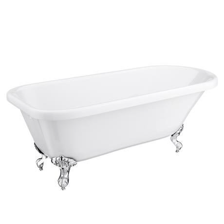 Oxford Traditional Free Standing Single Ended Roll Top Bath Suite at ...