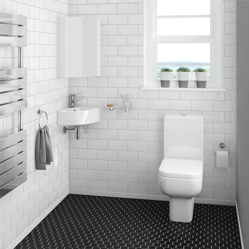 Pro 600 Modern Cloakroom Suite Now At Victorian Plumbing.co.uk