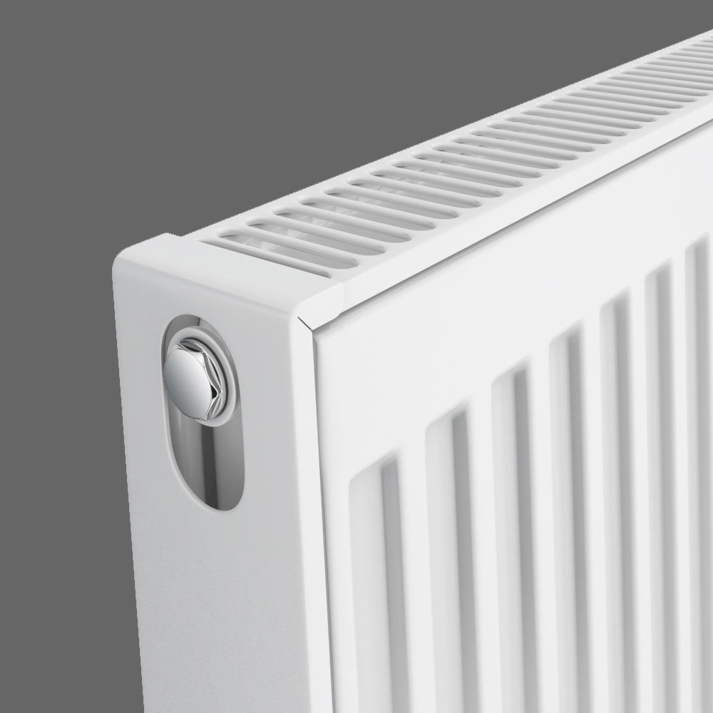 Type 21 Double Panel Single Convector Radiator H600 x W1200mm P612K