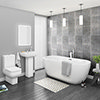 Pro 600 Modern Free Standing Bath Suite profile small image view 1 
