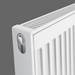 Type 21 H750 x W1000mm Double Panel Single Convector Radiator - P710K profile small image view 3 