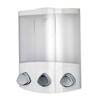 Croydex Euro Soap Dispenser Trio - White - PA660722 profile small image view 1 