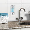 Croydex Euro Soap Dispenser Uno - Chrome - PA660841 profile small image view 1 