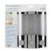 Croydex Euro Soap Dispenser Trio - Chrome - PA661041 profile small image view 7 