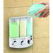 Croydex Euro Soap Dispenser Trio - Chrome - PA661041 profile small image view 3 