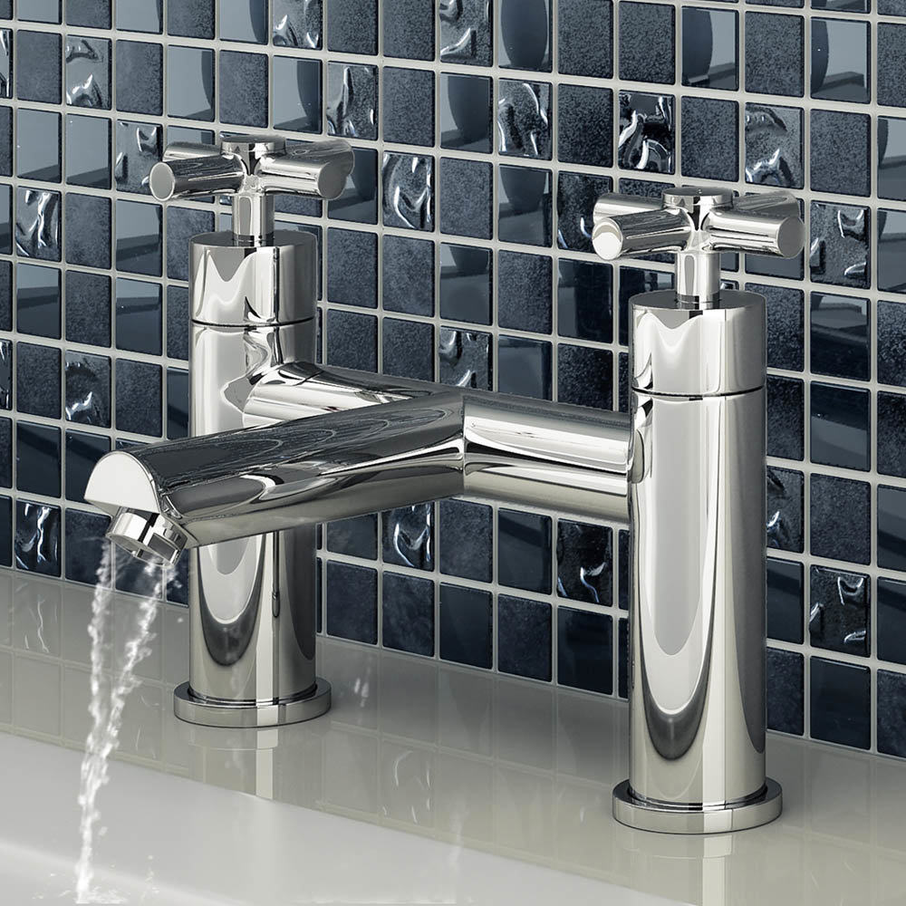 Pablo Modern Tap Package (Bath + Basin Tap) Victorian Plumbing UK