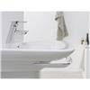 Laufen - Palace Chrome Basin Towel Rail - 3 x Size Options profile small image view 2 