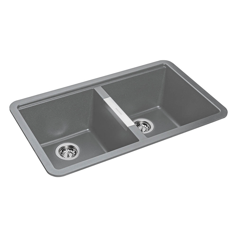 Rangemaster Paragon Undermount Croma Grey 2 0 Bowl