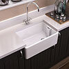 Period Bathroom Co. Belfast Ceramic Kitchen Sink - W610 x D457mm profile small image view 1 