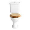 Heritage Dorchester Bottom Outlet Close Coupled WC & Dual Flush Cistern profile small image view 1 