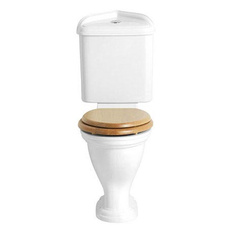 Heritage - Dorchester Close Coupled Comfort Height Corner WC & Cistern