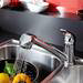 Bristan - Pear Monobloc Kitchen Sink Mixer with Pull Out Spray - PEA-PULLSNK-C profile small image view 3 