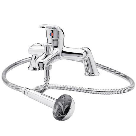 Ultra Eon Single Lever Bath Shower Mixer inc Shower Kit - Chrome - PF304