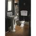 Heritage - Granley Cloakroom Basin & Pedestal - 1 or 2 Tap Hole Options profile small image view 3 