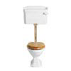 Heritage - Granley Low-level WC & Gold Flush Pack - Various Lever Options profile small image view 1 