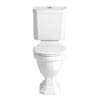 Heritage - Granley Deco Close Coupled Comfort Height WC & Portrait Cistern profile small image view 1 